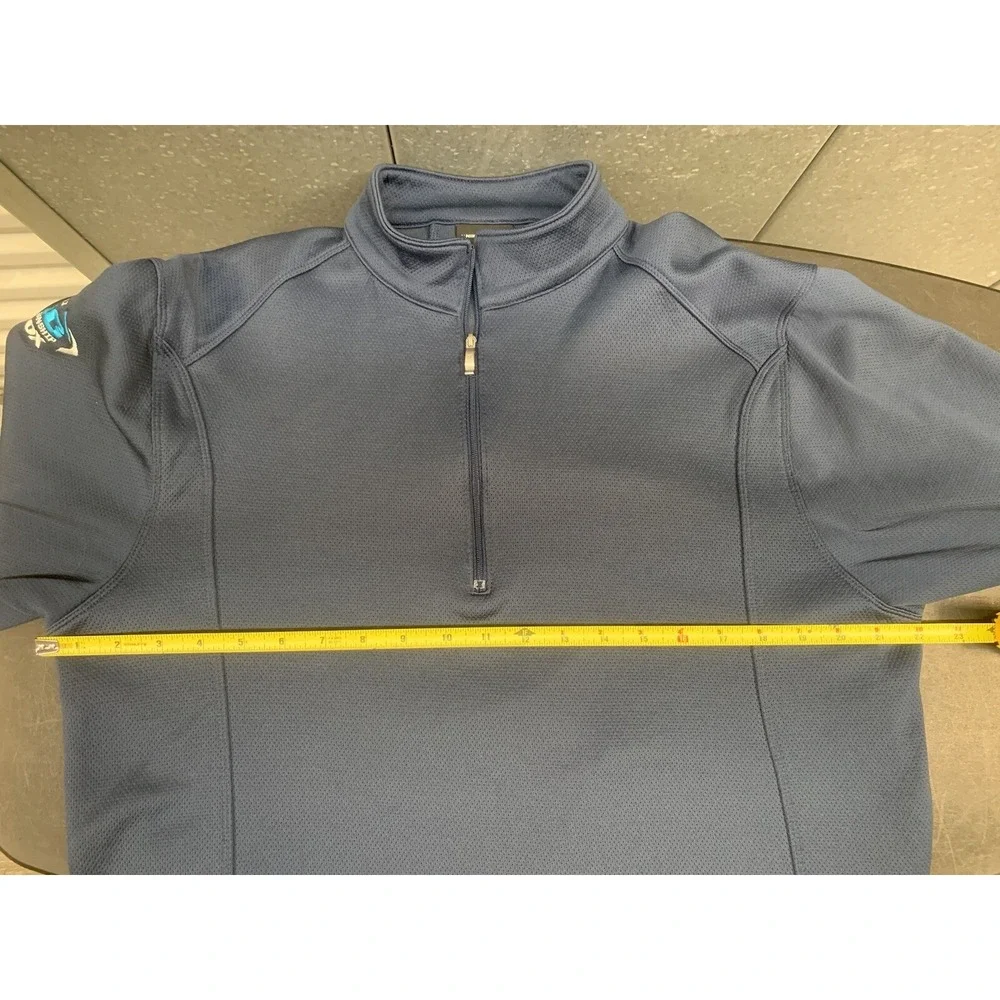 Nike Golf 1/4 Zip Mens Pullover Sweater Blue Med - Read